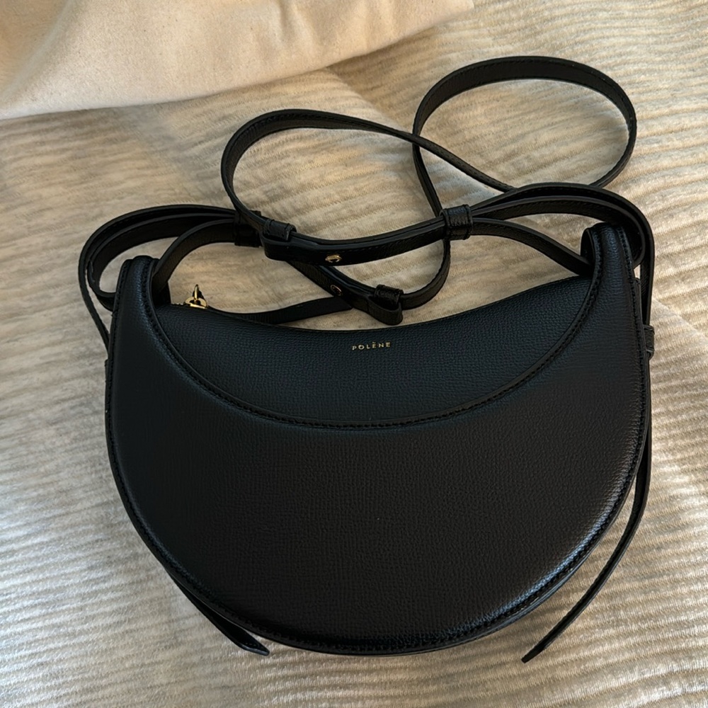 Polene dix textured black